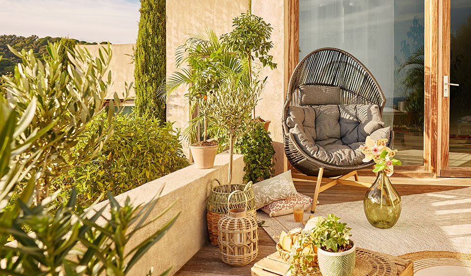 aménagement d'une terrasse